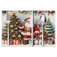 thumbnail image 3 of HOARBOEG Christmas Decorative Placemats Holiday Kitchen Table Decorations Thermal Insulation Mats Printed Tablecloth Mats, 3 of 6