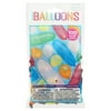 Unique Industries Latex Multi-color Balloons, 100 Count
