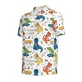 thumbnail image 4 of Wukai Dinosaur (2) Men’s Polo Shirts,Quick-Dry Athletic Shirt,Classic Fit Shirts-Medium, 4 of 8