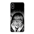 thumbnail image 1 of Junji Ito-funda de teléfono con diseño de Terror para iPhone, carcasa con diseño de Terror, para modelos 11, 14 Pro Max, 13, 12 Mini, 6 X, 8, 6S, 7 Plus, XS + XR, 5S, SE Fivean unisex, 1 of 2