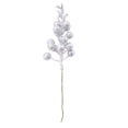 thumbnail image 1 of Matsuzay 24 pack/lote tallos de bayas artificiales versátiles para decoraciones festivas tallo de bayas con brillo navideño Kits de decoración para fiestas plata, 1 of 6