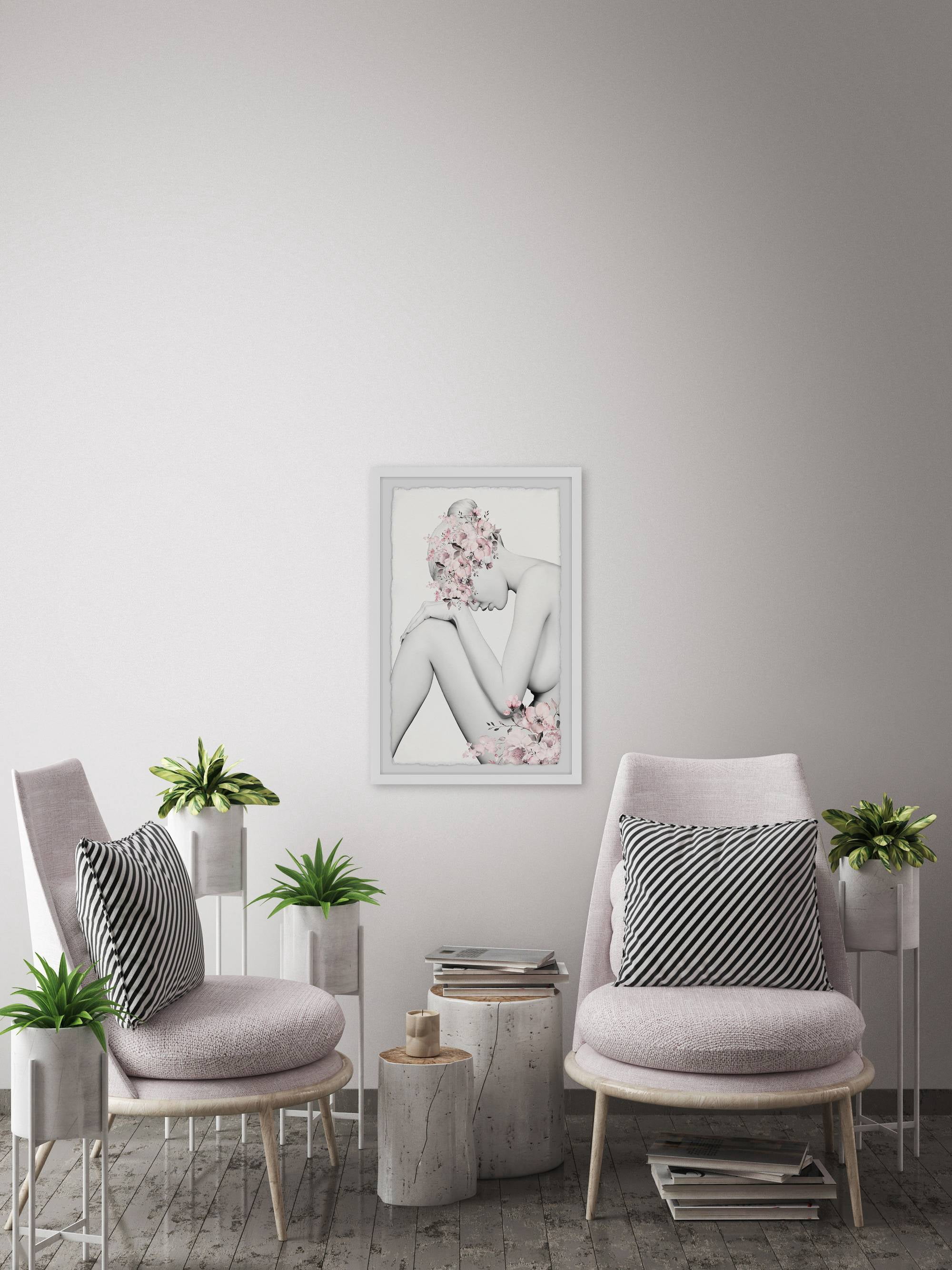 Parvez Taj Cherry Bloom Framed Wall Art