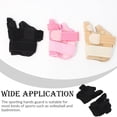 thumbnail image 3 of Yuarrent Muñequera para hombre y mujer, envoltura de protección para las manos, cómoda, transpirable, protector para ejercicio, bádminton, patio de Ropa Deportiva, Zapatos Negro Yuarrent OD023668-02, 3 of 6