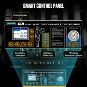 جهاز اختبار تنظيف حاقن الوقود Autool لـ Gdi Efi Fsi، 6 أسطوانات، جهاز اختبار تنظيف حاقن الوقود بالموجات فوق الصوتية 2000 مل، إعدادات نبضة 0-40 مللي ثانية، خطوة 0.1 مللي ثانية، Ct500
