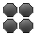 thumbnail image 1 of 4 piezas de cubierta de de centro de rueda de neumático negro, a prueba de polvo, compatible con 1000  2017-2021, shamjiam Tapas de cubo de rueda de neumático, 1 of 8