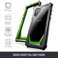 thumbnail image 5 of Poetic Galaxy Note 10 Rugged Clear Case, Full-Body Hybrid Bumper Cover, Support Wireless Charging, Without Built-in-Screen Protector, Guardian Series, Case for Samsung Galaxy Note 10, Green, 5 of 7