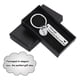 thumbnail image 4 of Uxcell Llave de Seguridad, 1 Juego de Llave con Letra J Te Necesito Aquí Conmigo, Plata, 4 of 6
