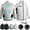 Long-sleeve-apricot, variant on Japanese Air Conditioned Jacket, Cooling Fan Jacket Vest for Men Women, Portable Fan Jacket for Hot Weather Outdoor Work