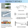 thumbnail image 7 of Nicoxijia Adjustable Spring Curtain Rod, 7 of 7