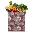 thumbnail image 1 of Boho Chic Paisley Foldable Tote Bag - Eco-Friendly Reusable Shopping Bag with Geometric Art, 1 of 5
