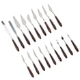 thumbnail image 1 of 18 Piezas Cuchillo Raspador De Pinta Exquisito De Plásstico Herramientas De Pinta Al ÓLeo Suministros Para Varias Pinturas Escena, 1 of 7