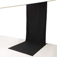 thumbnail image 6 of Efavormart Black Scuba Polyester Backdrop Drape Curtain, Inherently Flame Resistant Event Divider Panel Wrinkle Free With Rod Pockets - 5ftx14ft, 6 of 11