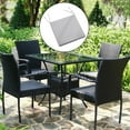 thumbnail image 1 of Cojines de asiento para sillas de jardín Cojines de asiento de silla de usos múltiples Oficina al Jardín Patio Cojines de silla Cojín (40 c Gris, 1 of 8