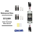 thumbnail image 6 of PV Isolator Switch DC/AC 30A IP65 Disconnect Circuit Breaker for Solar Panels, 6 of 7