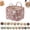 D, variant on Guilted Basket - Quilted Storage Basket, Floral Foldable Storage Basket Car, Quilted Easter Basket with Easy-Carry Handles Large