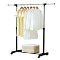 thumbnail image 1 of Yeacher HOME ORGANIZER Removable Garment Rack Rolling Clothes Rack Holder Storage Organizer with Bottom Shelf, 1 of 8