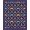 Purple, Pattern 2, variant on ODIKA Retro Designer Kawaii Rectangular Graphic Gamer Funky Men Cd Stain Resistant Thin Throw for Entryway, Kitchen, Laundry Room
