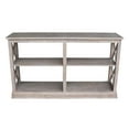 thumbnail image 5 of International Concepts Hampton 60" Console Table in Washed Gray Taupe, 5 of 7