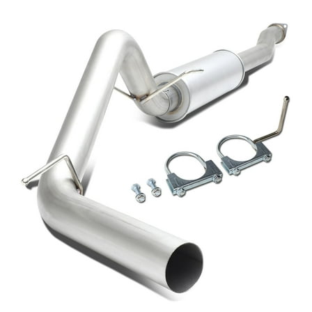 DNA Motoring For 16-22 Toyota Tacoma 3.5L V6 Performance 3" Cat-Back Exhaust Muffler Upgrade Racing Kit