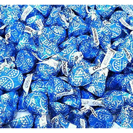 Hershey's Kisses Cookies and Cream Blue Foil, 2 pounds