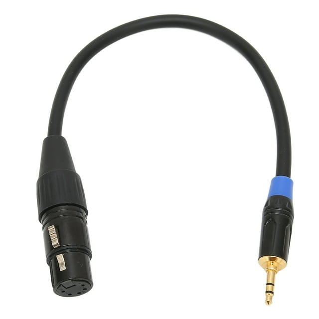 Cable de extensión MIDI estable de 3,5 mm a 5 pines DIN hembra para evitar la oxidación, para CD, altavoces y auriculares