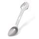 thumbnail image 1 of Llave de cuchara de tenedor Spork de acero inoxidable multifuncional para picnic (plata), 1 of 4