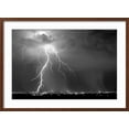 thumbnail image 2 of Art.com Urban Storm BW Photo by Douglas Taylor, Brown Frame Wall Art, 29" x 21", 2 of 5