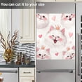 thumbnail image 3 of Dishwasher Magnetic Refrigerator Magnet Cover Sticker Home Decorative 23"x26" Happy Birthday Cats, 3 of 6