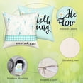 thumbnail image 2 of Farmhouse Spring Pillow Covers 18 * 18inch Dandelion Throw Pillow Covers Set of 4 Flower Pillow Bloom Spring Summer Daisy Couch Pillows Outdoor Pillow Covers Decorations, 2 of 6