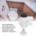 thumbnail image 4 of Kit de Valve de Toilette RV, 385314349 Pression d'Eau Stable Pièces de Valve de Toilette RV Étanche pour Chasse d'Eau à Pédale, 4 of 7