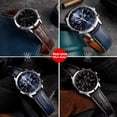 thumbnail image 5 of Correa de piel de vaca para reloj Citizen AT2140 Series AT2140-55L/E CA0615, correa de piel de vacuno para Omega Fossil Longines, pulsera de 20, 21 y 22 mm, color negro y azul, 5 of 5