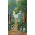 thumbnail image 2 of Franz Strahalm 10x14 Black Ornate Wood Framed Double Matted Museum Art Print Titled: Country Path (1922), 2 of 5