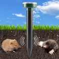 thumbnail image 3 of JShteea 4 Uds. Repelente Ultrasónico Solar Ratones Disuasorio Espantapájaros para Jardín Granja, 3 of 7