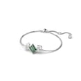 thumbnail image 2 of Pulsera Swarovski Mesmera con piedras verdes y transparentes rodio, 2 of 5