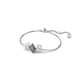 thumbnail image 2 of Pulsera Swarovski Mesmera con piedras verdes y transparentes rodio, 2 of 5