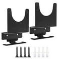 thumbnail image 1 of Support Mural pour Moulin à Angle de Noël, Support Mural en Métal pour Outils, Lot de 2 Support Mural pour Rangement d'Outils dans Garage, Noir, 1 of 9