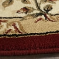 thumbnail image 3 of SAFAVIEH Lyndhurst Regina Floral Area Rug, Red/Ivory, 5'3" x 5'3" Round, 3 of 7