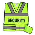 thumbnail image 2 of Reflective Safety Vest with Security and No ID (Lime Green) - Small-Medium, 2 of 2