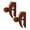 Brown*2, variant on Tapestry Hangers,Blanket Display Hooks,Small Quilt Hangers for Wall Hangings,Blanket Hanger Clamps,Carpet Rug Display,Wooden Wall Clips for Hanging,Quilt Wall Hangers,Brown*2