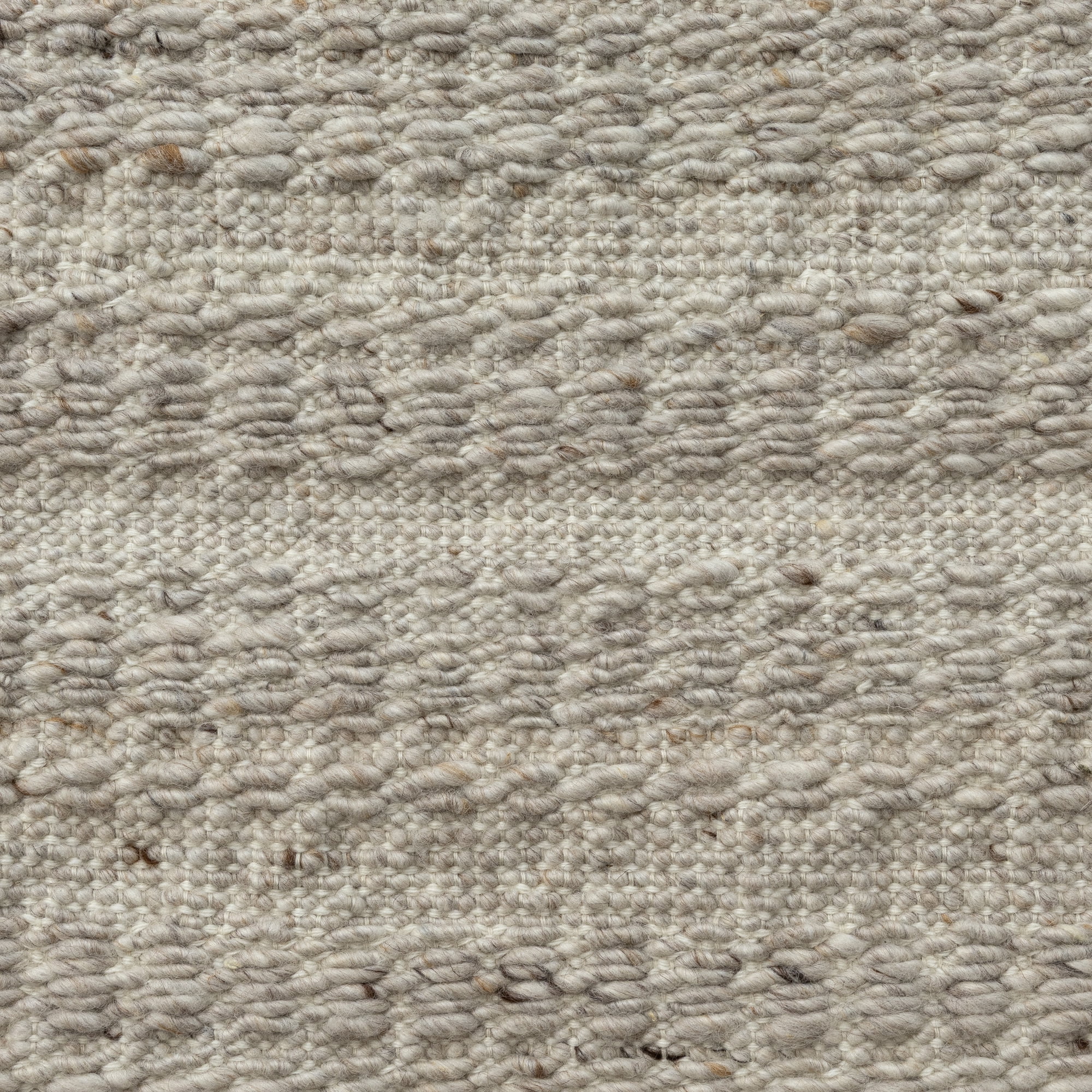Harlow Hill Chester Beige Solid 24" x 24" Wool Adult Decorative Feather Filled Pillow