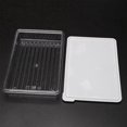 thumbnail image 4 of Clear Fridge Storage Containers with Lids Stackable Set,8 Refrigerator Organizer Bins,Use in Snacks, 4 of 5
