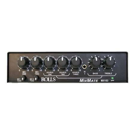 UPC: 0675889015300 | Rolls MX153 – Analog mixer – 8-channel