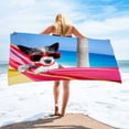 thumbnail image 1 of Xihbxyly Toalla de Playa con Temática de Perro, Microfibra de Secado Rápido, Diseño Ligero y Absorbente, Ideal para Yoga, Senderismo y Viajes, Ideal Como Regalo de Verano, 75 X 150 Cm., 1 of 7