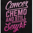thumbnail image 2 of Cancer Chemo Still Sexy AF Warrior Women's Plus Size Graphic Tee Brisco Brands 2X, 2 of 5