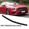 thumbnail image 3 of Front Bumper Lower Center Trim Scratch Proof Impact Resistant ABS Material W177 AMG Line, 3 of 7