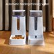 thumbnail image 4 of Methold Comedero para perros Fácil de limpiar y apto para todas las razas Comedero automático para mascotas Comederos automáticos Suministros para perros Blanco tazón de agua, 4 of 6