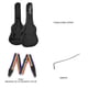 thumbnail image 3 of Paquete Guitarra Eléctrica Series Jethro By Steelpro 066-sk Color Black Material Del Diapasón Álamo Negro Laminado Orientación De La Mano Diestro, 3 of 9