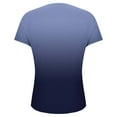 thumbnail image 6 of Olyvenn Womens Tops Summer Basic T Shirts Business Casual Loose Fit Cap Sleeve Tee Cute Clothes Trendy Fashion Outfits Blue M, 6 of 6