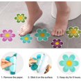 thumbnail image 5 of 28 pegatinas antideslizantes para bañera, pegatinas para baño, pegatinas de seguridad en forma de flor (6 colores/2 tamaños) Hy, 5 of 5