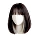 thumbnail image 2 of Peluca realista NikouMX mujer pelo suave corta recta hecha a mano, 2 of 8